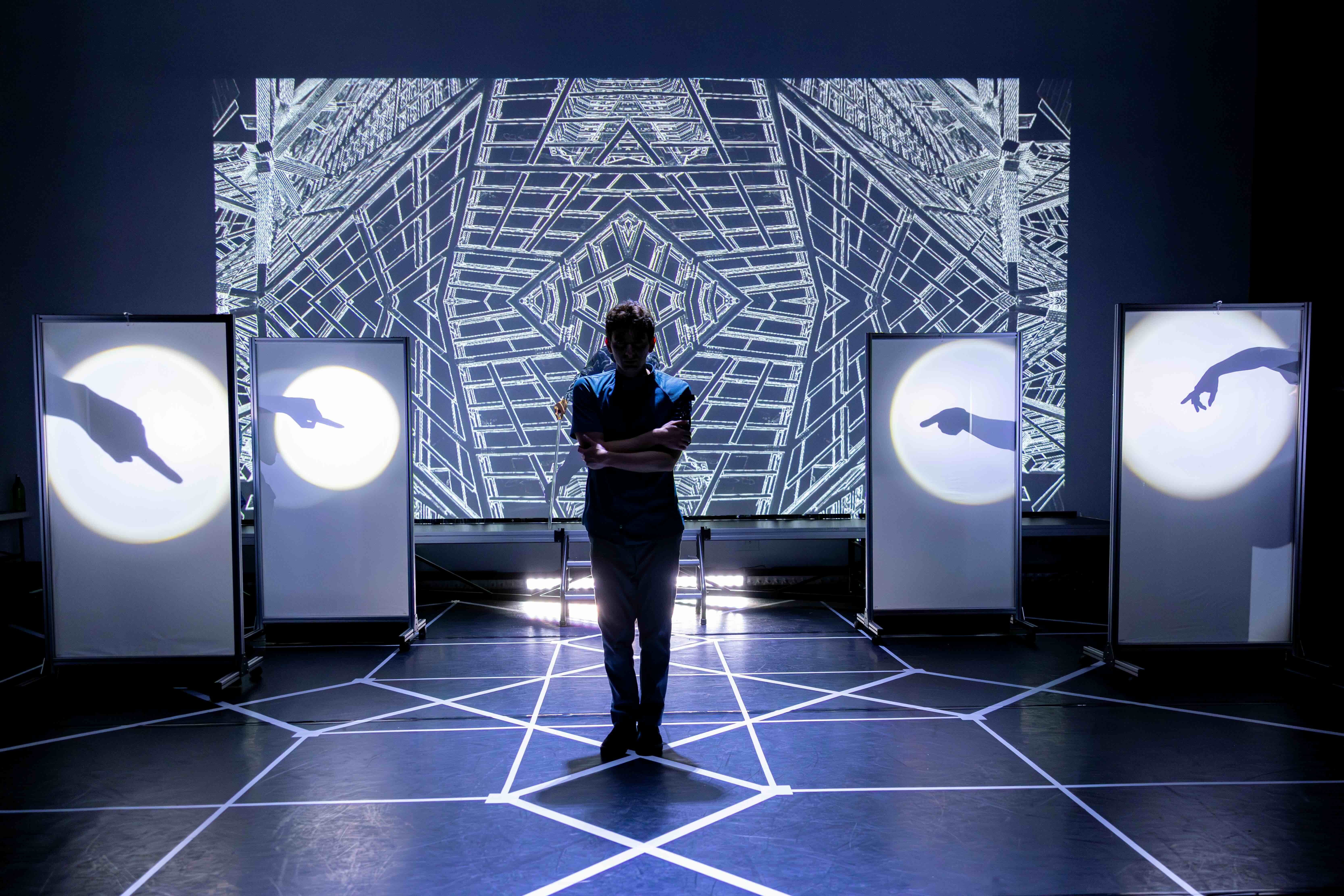  Aaron Greenberg as D-503. 