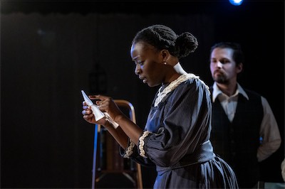 Matenin Sangare as Mary and Jimmy Morgan as Gardener